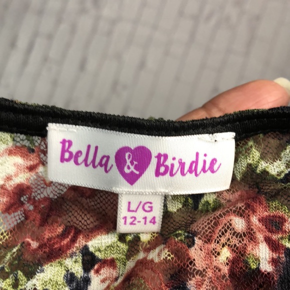 Bella & Birdie Girl's Floral Lace dress - Picture 6 of 6